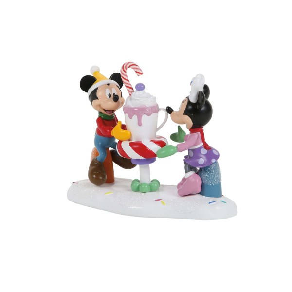 TOPOLINO E MINNIE SI DIVIDONO UNA CIOCCOLATA - DISNEY VILLAGE
