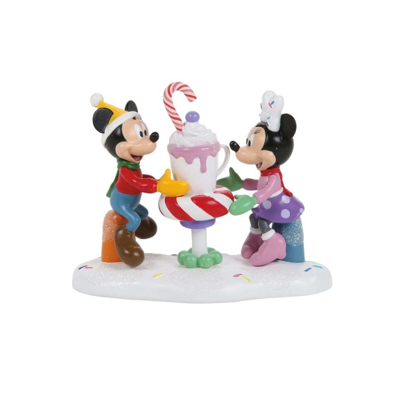TOPOLINO E MINNIE SI DIVIDONO UNA CIOCCOLATA - DISNEY VILLAGE