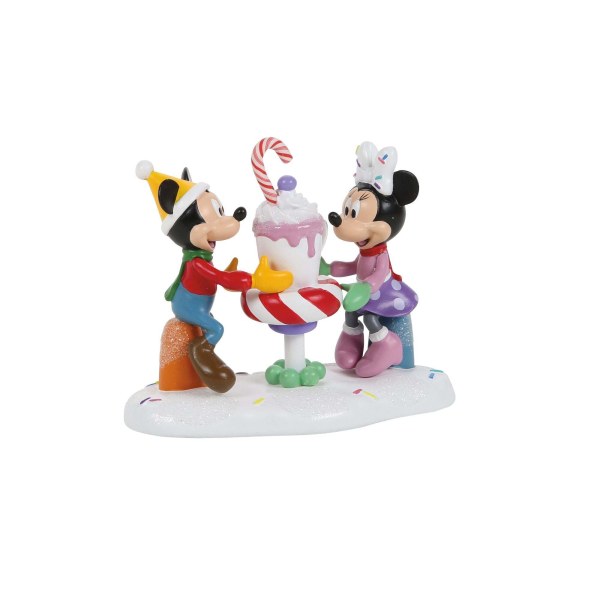 TOPOLINO E MINNIE SI DIVIDONO UNA CIOCCOLATA - DISNEY VILLAGE