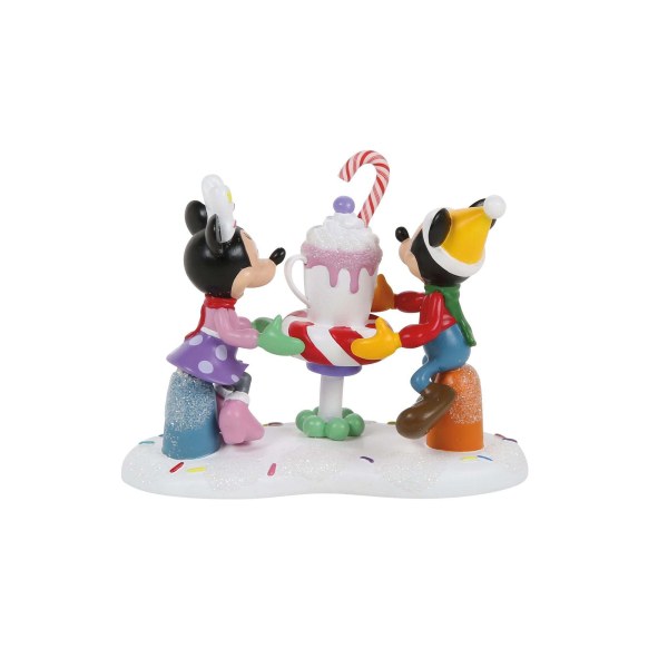 TOPOLINO E MINNIE SI DIVIDONO UNA CIOCCOLATA - DISNEY VILLAGE