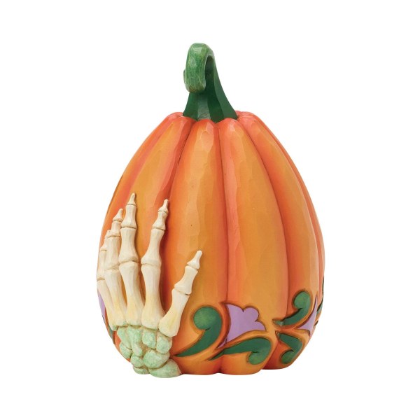 JACK-O-LANTERN CON MANI DA SCHELETRO LED - HEARTWOOD CREEK