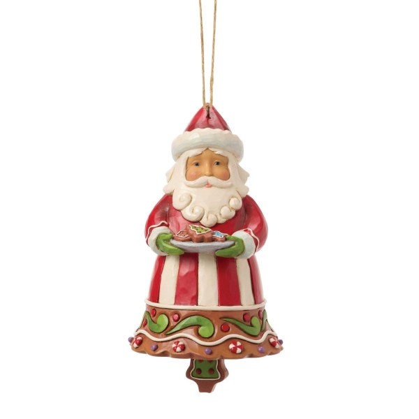 DECORAZIONE BABBO NATALE PAN DI ZENZERO - HEARTWOOD CREEK