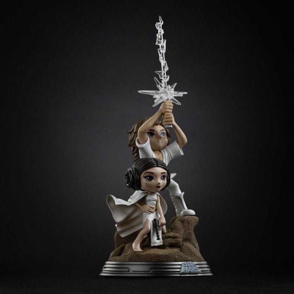 Mini Co. Figure Luke & Leia 30 cm - Iron Studios Star Wars