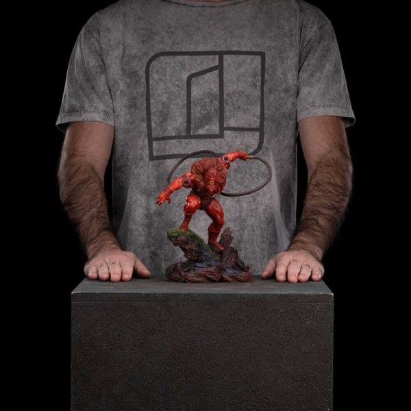 Art Scale Red Beast Man (Esclusiva 2024) 23 cm - Iron Studios Masters of the Universe