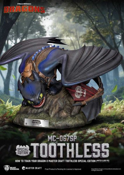 Statuetta di Dragon Trainer 2 Master Craft Sdentato 38 cm