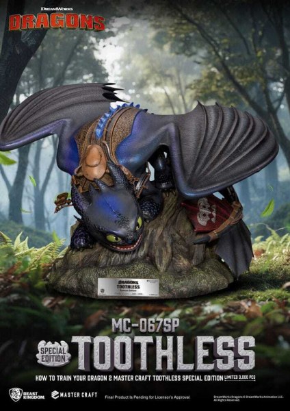 Statuetta di Dragon Trainer 2 Master Craft Sdentato 38 cm