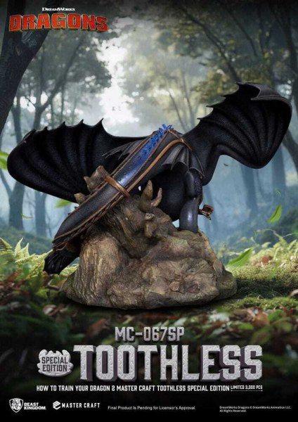 Statuetta di Dragon Trainer 2 Master Craft Sdentato 38 cm