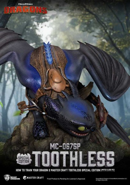 Statuetta di Dragon Trainer 2 Master Craft Sdentato 38 cm