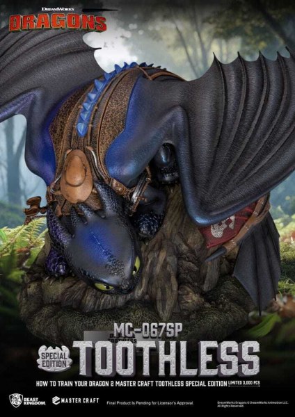 Statuetta di Dragon Trainer 2 Master Craft Sdentato 38 cm