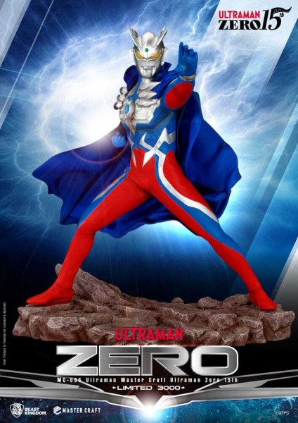 Statuetta Ultraman Master Craft Ultraman Zero 15th 41 cm