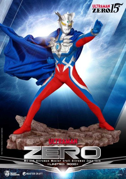 Statuetta Ultraman Master Craft Ultraman Zero 15th 41 cm