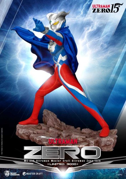 Statuetta Ultraman Master Craft Ultraman Zero 15th 41 cm