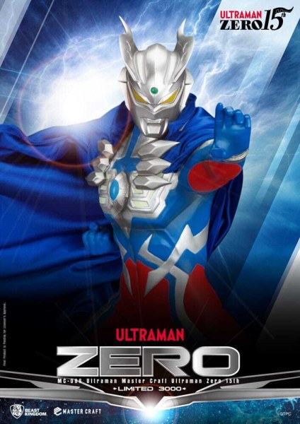 Statuetta Ultraman Master Craft Ultraman Zero 15th 41 cm