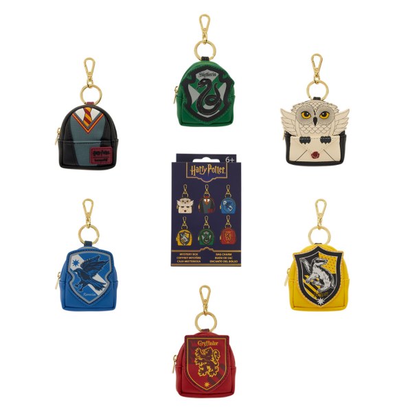 Mini portachiavi zaino misterioso Hogwarts - Harry Potter Loungefly
