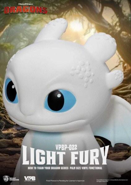 Salvadanaio Dragons Piggy Bank Light Fury 12 cm