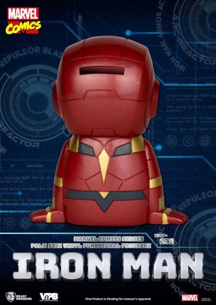 Salvadanaio classico Marvel Comics, salvadanaio Iron Man da 12 cm