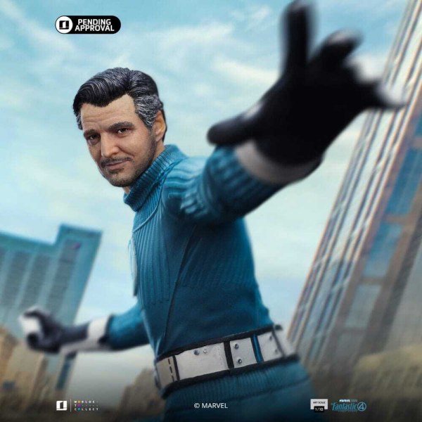 Statuetta dei Fantastici Quattro in Art Scale 1/10 Mr. Fantastic e HERBIE 26 cm