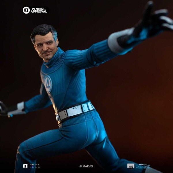 Statuetta dei Fantastici Quattro in Art Scale 1/10 Mr. Fantastic e HERBIE 26 cm