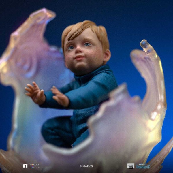 Statuetta dei Fantastici Quattro 1/10 Art Scale Donna Invisibile e Franklin 28 cm