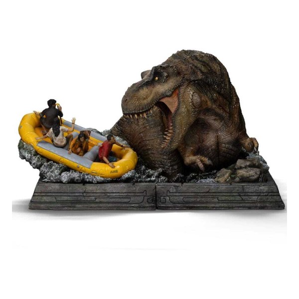 Jurassic World: Rebirth statuetta 1/20 Demi Art Scale T-Rex River Attack 22 cm
