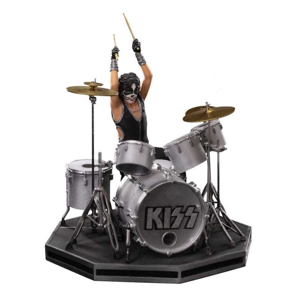 Statuetta Kiss Art Scale 1/10 Peter Criss Edizione Limitata 22 cm