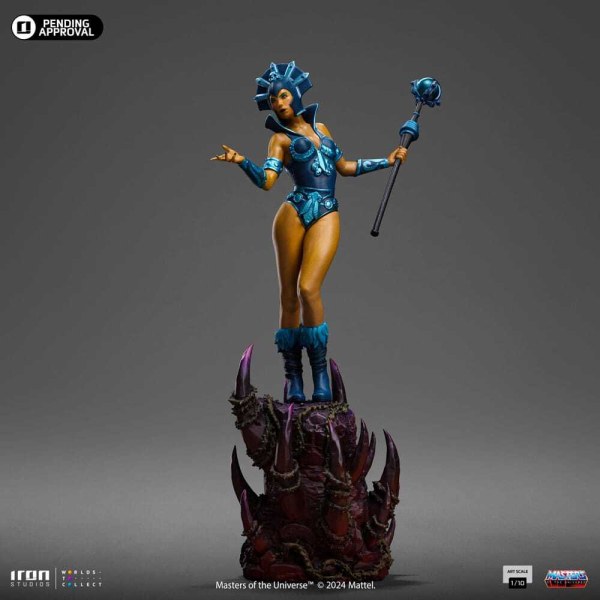 Statuetta Masters of the Universe 1/10 Art Scale Evil-Lyn Variante Colore 28 cm