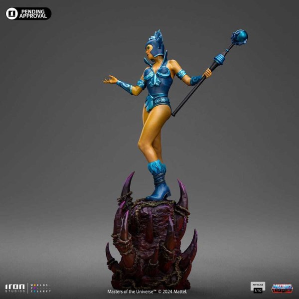 Statuetta Masters of the Universe 1/10 Art Scale Evil-Lyn Variante Colore 28 cm