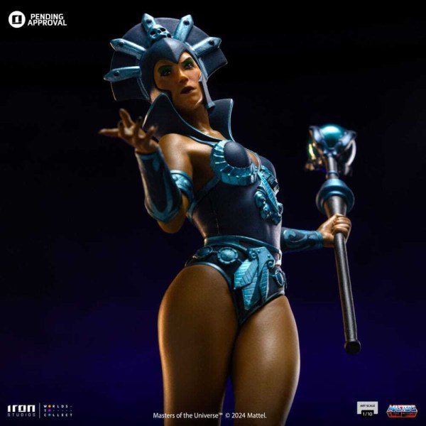 Statuetta Masters of the Universe 1/10 Art Scale Evil-Lyn Variante Colore 28 cm