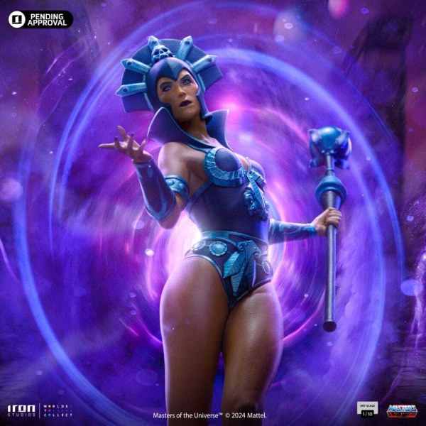 Statuetta Masters of the Universe 1/10 Art Scale Evil-Lyn Variante Colore 28 cm