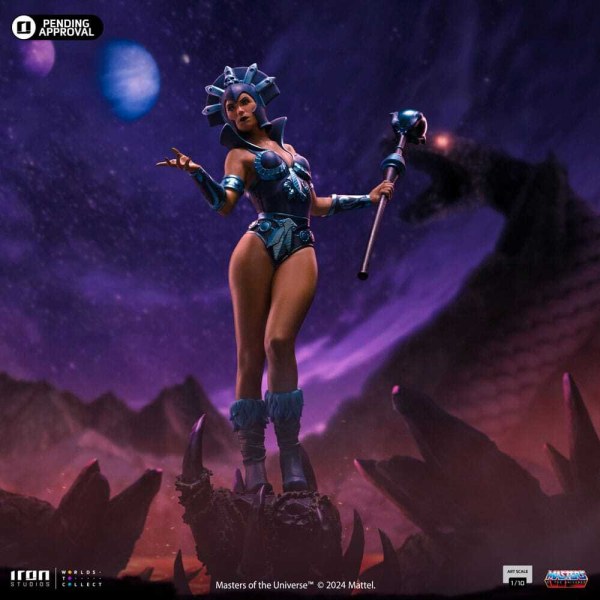 Statuetta Masters of the Universe 1/10 Art Scale Evil-Lyn Variante Colore 28 cm