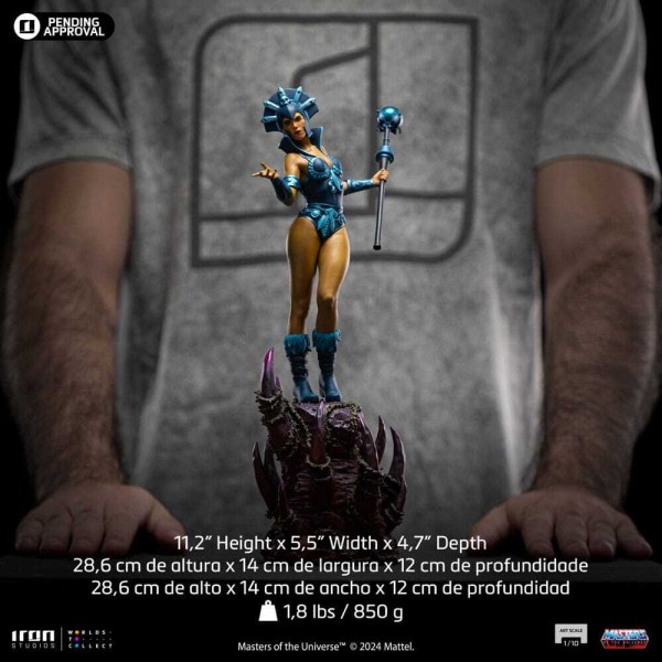 Statuetta Masters of the Universe 1/10 Art Scale Evil-Lyn Variante Colore 28 cm