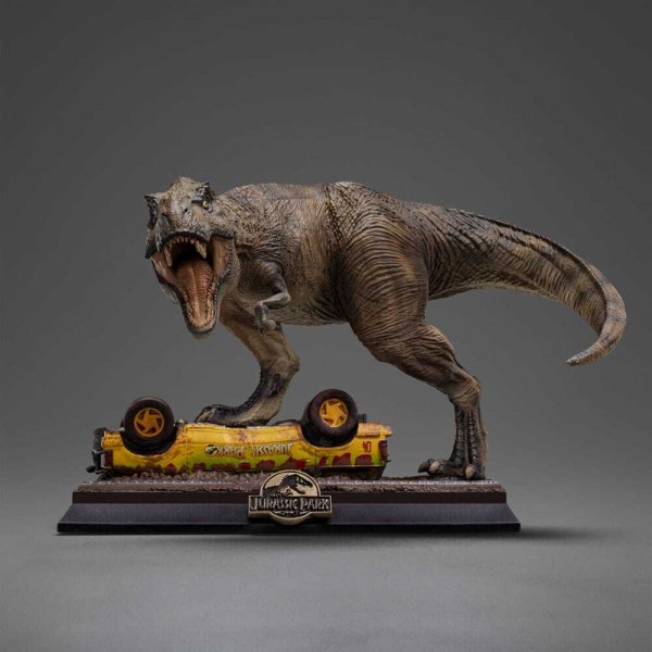 Statuetta Jurassic Park Icons T-Rex Attack 15 cm