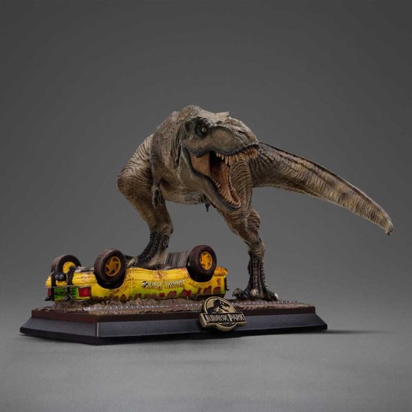 Statuetta Jurassic Park Icons T-Rex Attack 15 cm