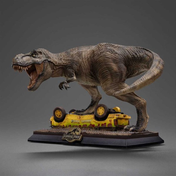 Statuetta Jurassic Park Icons T-Rex Attack 15 cm