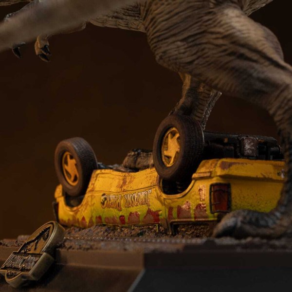 Statuetta Jurassic Park Icons T-Rex Attack 15 cm