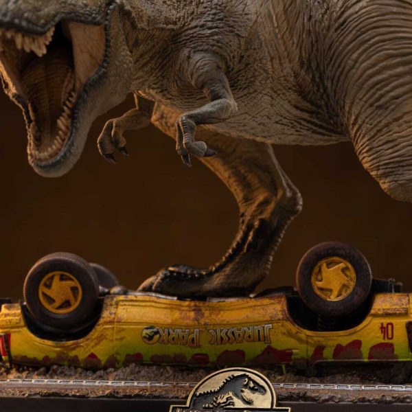 Statuetta Jurassic Park Icons T-Rex Attack 15 cm