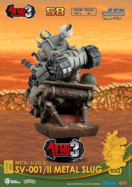 diorama Metal Slug PVC D-Stage SV-001/II Metal Slug 16 cm