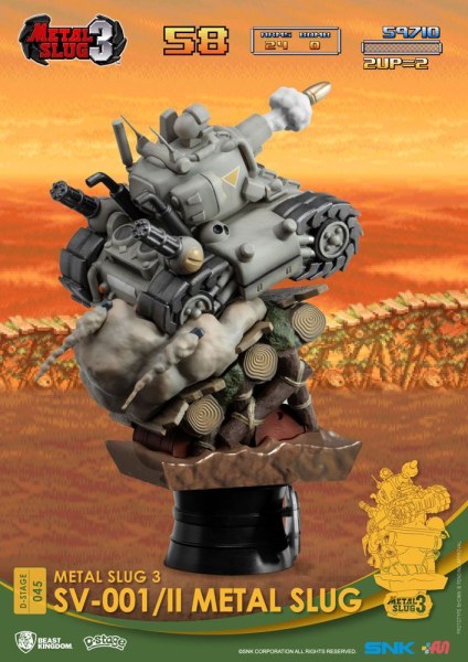 diorama Metal Slug PVC D-Stage SV-001/II Metal Slug 16 cm