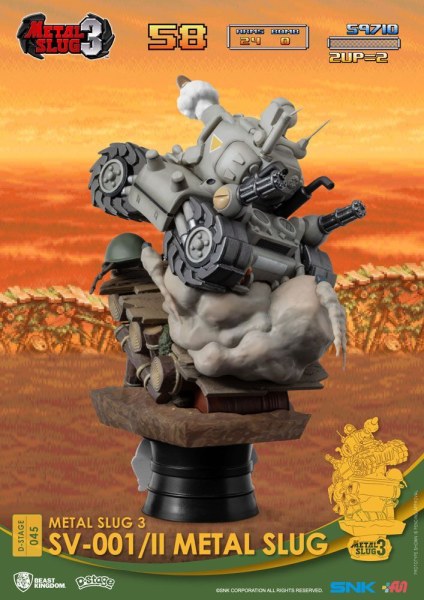 diorama Metal Slug PVC D-Stage SV-001/II Metal Slug 16 cm