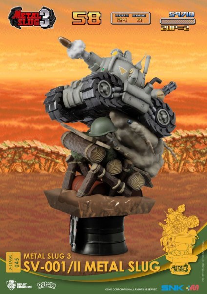 diorama Metal Slug PVC D-Stage SV-001/II Metal Slug 16 cm