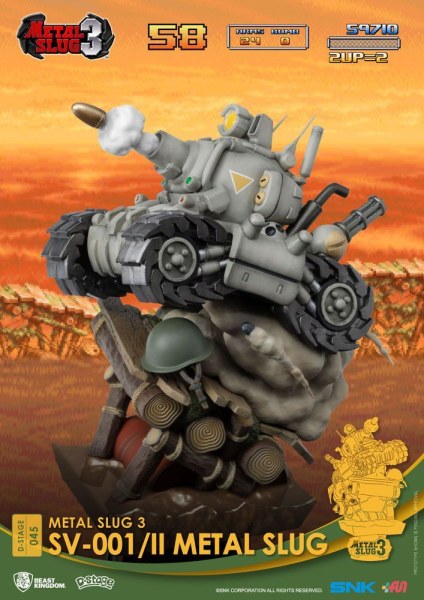 diorama Metal Slug PVC D-Stage SV-001/II Metal Slug 16 cm