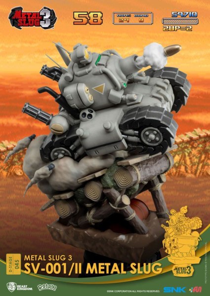 diorama Metal Slug PVC D-Stage SV-001/II Metal Slug 16 cm