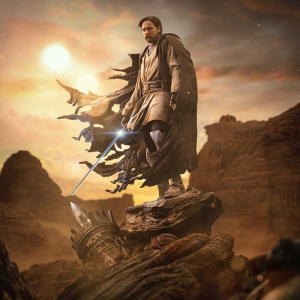 Art Scale Firme Obi-Wan 26 cm - Iron Studios Star Wars