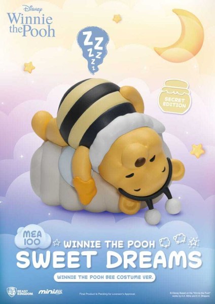 Assortimento di figurine Winnie the Pooh Mini Egg Attack Blind Box sogni d'oro 6 cm (6)