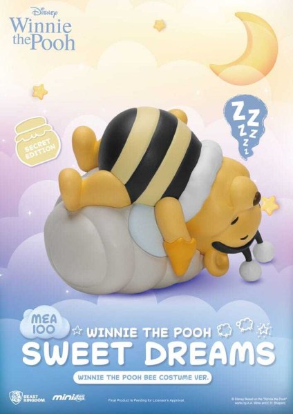 Assortimento di figurine Winnie the Pooh Mini Egg Attack Blind Box sogni d'oro 6 cm (6)