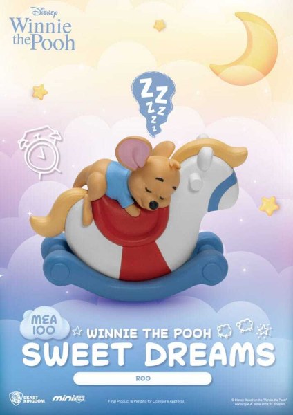 Assortimento di figurine Winnie the Pooh Mini Egg Attack Blind Box sogni d'oro 6 cm (6)