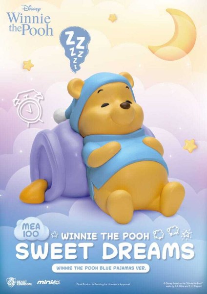 Assortimento di figurine Winnie the Pooh Mini Egg Attack Blind Box sogni d'oro 6 cm (6)