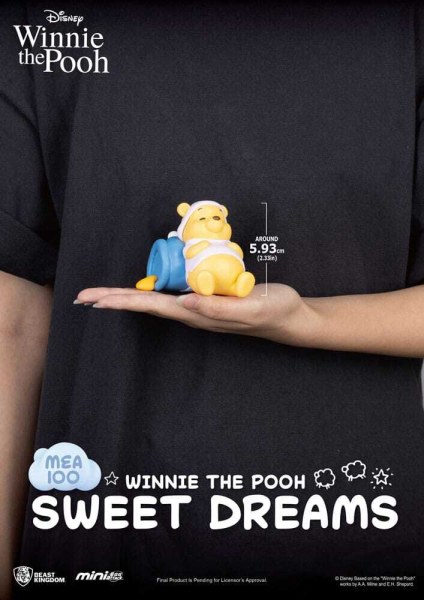 Assortimento di figurine Winnie the Pooh Mini Egg Attack Blind Box sogni d'oro 6 cm (6)