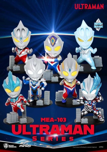 Assortimento di figurine Ultraman Mini Egg Attack Blind Box Ultraman Serie 1 9 cm (6)