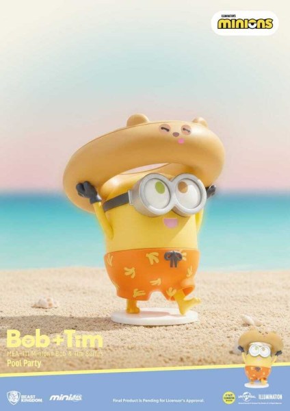 Assortimento di figurine Minions Mini Egg Attack Blind Box Minions serie bob & tim 9 cm (6)